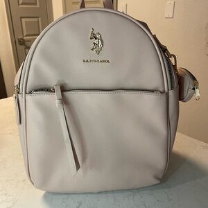 U.S. Polo Assn. Pink Backpack